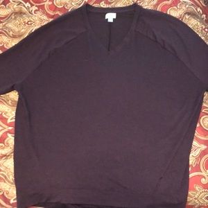 Old Navy super soft Eggplant/Fig tunic size L